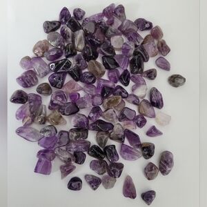 Purple Amethyst Tumbled Stones